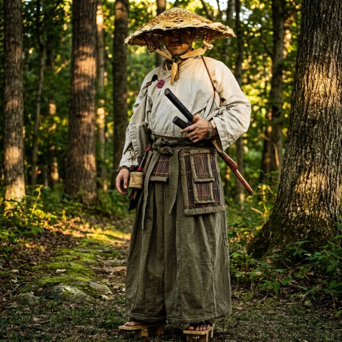 Самурай в лесу